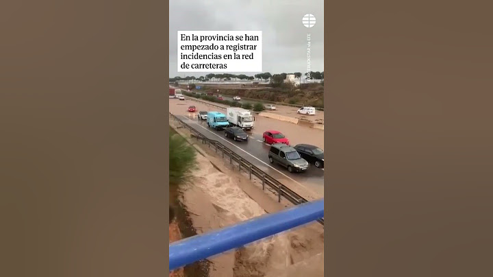 Activada en Almería la preemergencia por riesgo de inundaciones hasta el martes por la noche #Lluvia