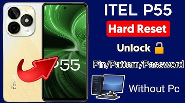 Itel P55 Hard Reset Without Pc | Itel A666L Factory Data Reset | How To Remove Pattern Lock In Itel