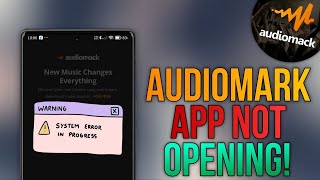 Audiomack App Not Working on Android || Tech Wash