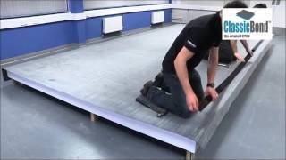 How to Install a Sure Edge Gutter Drip Trim Around a Flat Roof