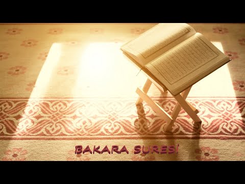 Bakara Suresi (mükemmel ses) sıkıntılara şifa, huzur içinde dinleyinسورة البقرة Quran