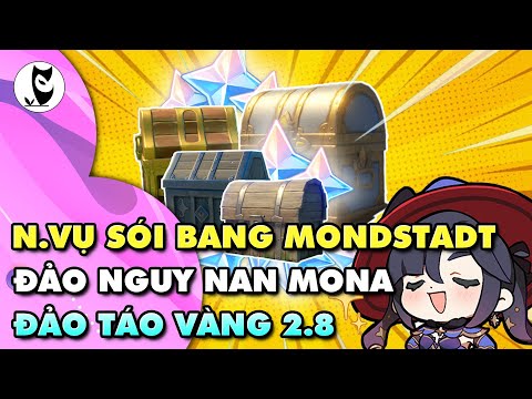 Hướng Dẫn Quest Sói Bang Mondstadt Đảo Táo Vàng 2.8