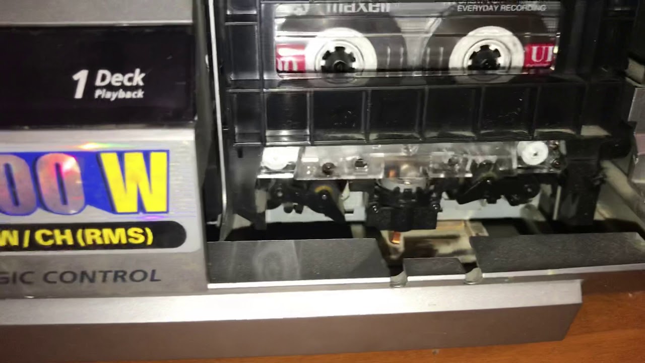 Работа лентопротяжного механизма - YouTube