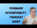 Accountability Thursday! #shorts #poshmark #poshmarkcanada #poshmarkcloset #onlineshop #fashion