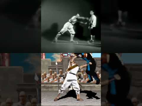 видео: Original Mortal Kombat move reference footage #mortalkombat #gaming #behindthescenes #shorts