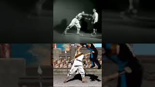 Original Mortal Kombat move reference footage #mortalkombat #gaming #behindthescenes #shorts