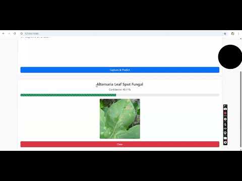 AI Cotton Leaf Disease Detection Web App | Deep Learning + CNN + Flask
