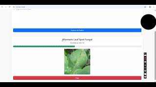 AI Cotton Leaf Disease Detection Web App | Deep Learning + CNN + Flask