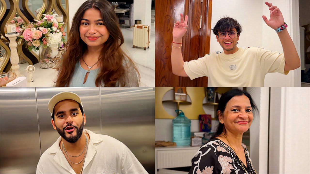 Finally after a long time full family reunion