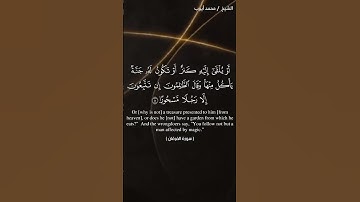 سورة الفرقان الآيات 7-9 محمد أيوب