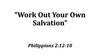 080926 - PM - Work Out Your Own Salvation - Duvall