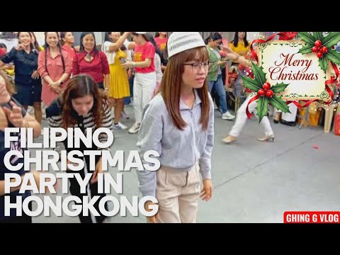Filipino Christmas Party In Hong Kong #God Is Alive Church