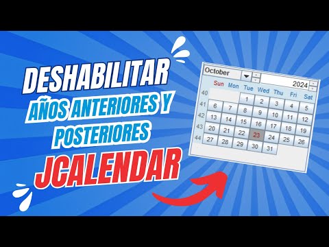 Deshabilitar años anteriores y posteriores JDateChooser | Java + Apache NetBeans 💻