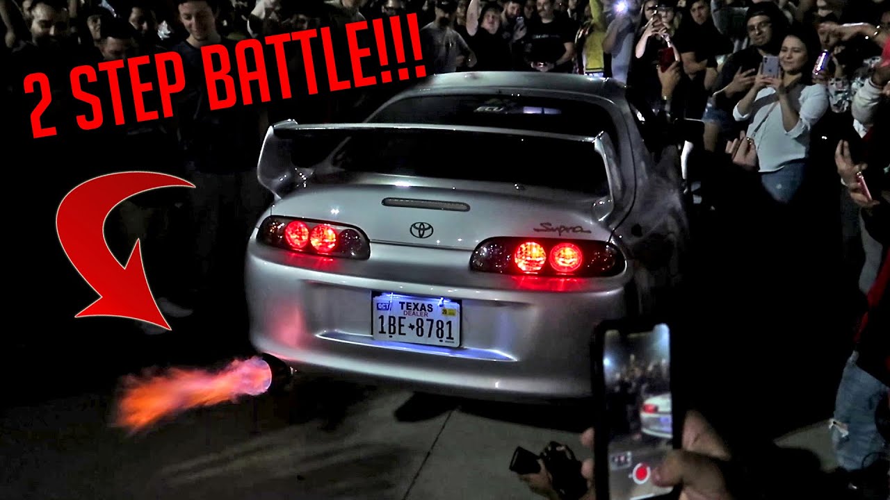 MK4 SUPRA DESTROYS EARDRUMS IN TX2K 2 STEP COMPETITION!!! LOUDEST CARS ON THE YouTube