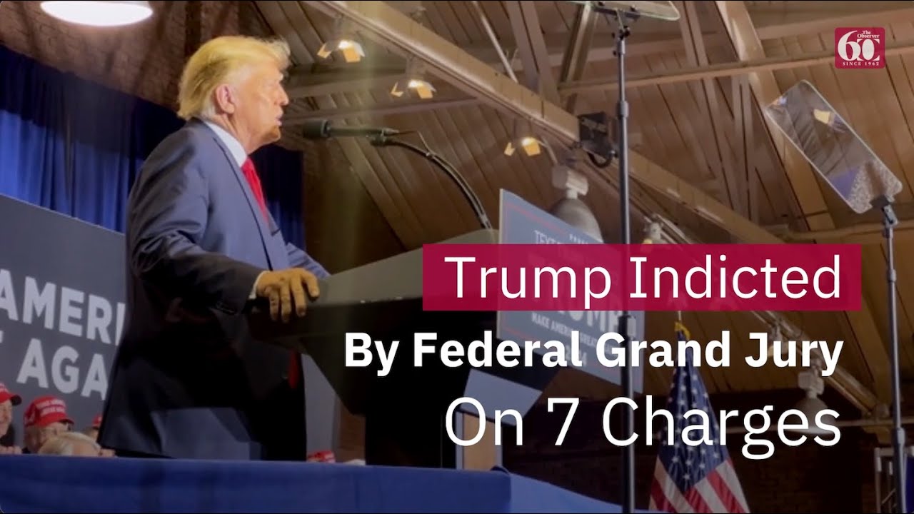 Trump Indicted By Federal Grand Jury On 7 Charges - YouTube