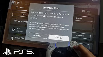 How To Enable Voice Chat In Roblox On PS5
