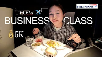 First Time Flying Business Class… I Was NOT Ready for This!