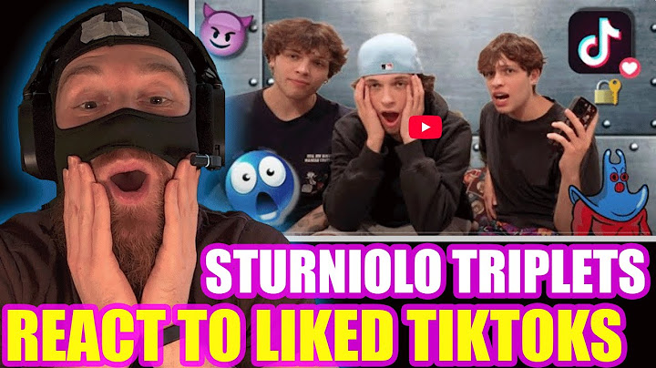 STURNIOLO TRIPLETS REACT TO EACH OTHERS LIKED TIKTOKS... (poor elephant baby)