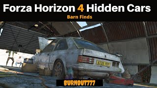 Forza Horizon 4 - Barn Finds + LOCATIONS 2021(No Commentary)