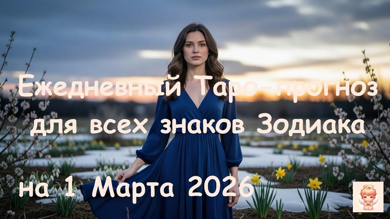 Таро-прогноз 🔮 на 1 Марта 2026 года для всех знаков зодиака | Ежедневный гороскоп Таро