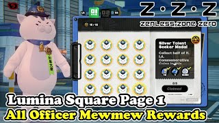 Lumina Square All Officer Mewmew Rewards Page 1 Zenless Zone Zero
