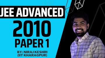 Part #3 | IIT JEE 2010 | Paper 1 | JEE Advanced Revision Series | Math Solution | Niraj Keshri