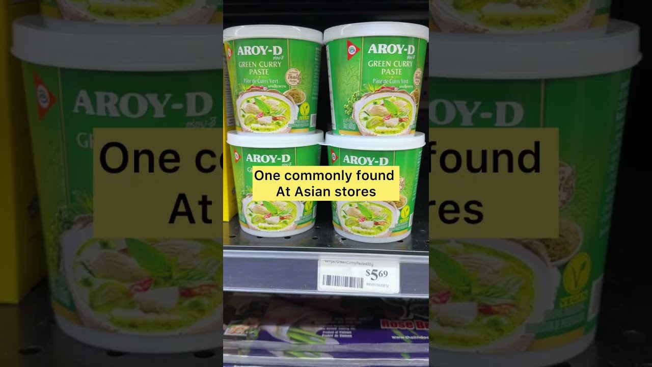 Always Buy Curry Paste From Asian Stores 
