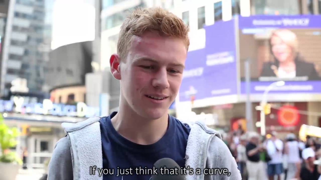 American Street interview about Curved TV