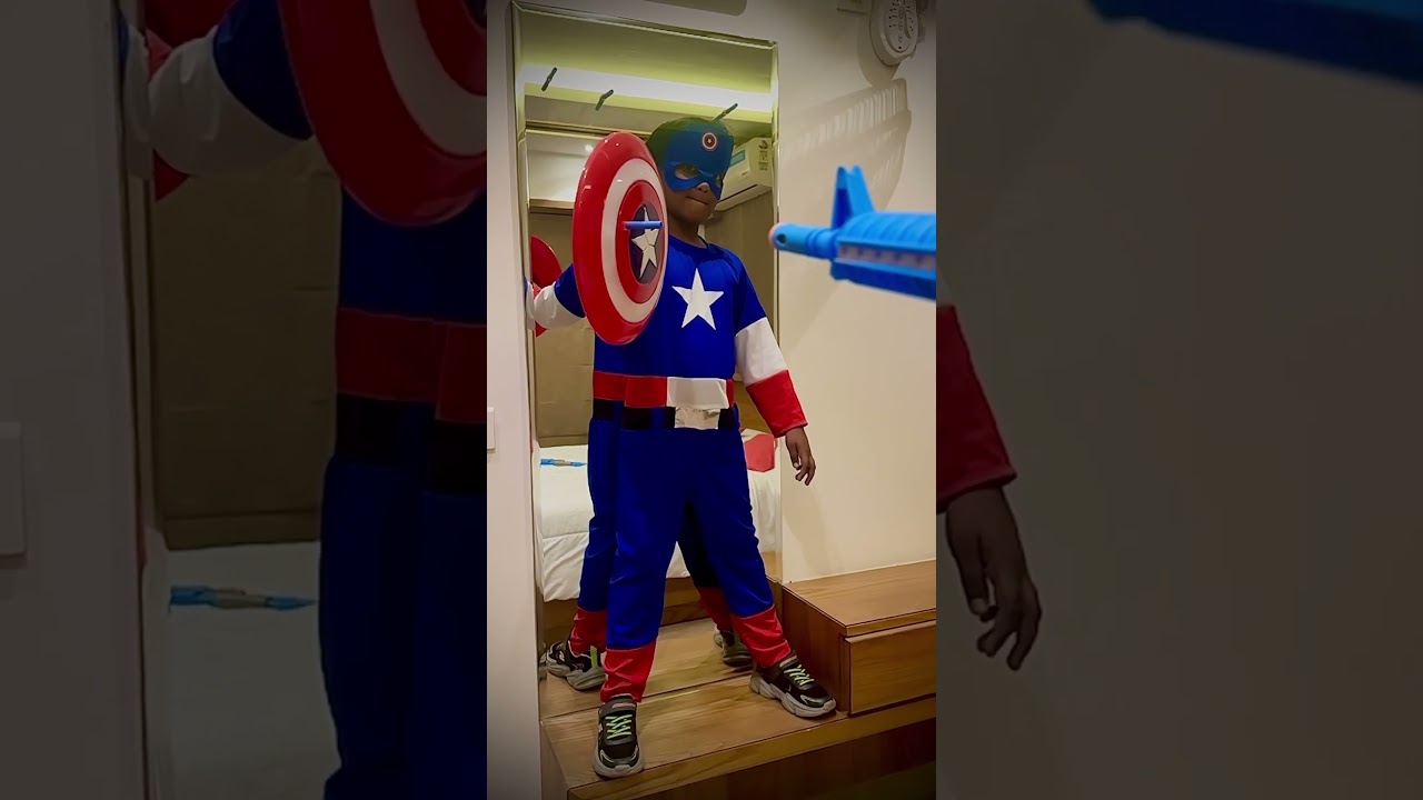 Captain America 🇺🇸 kids @ school celebration/ fancy dress