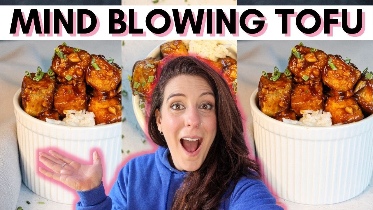 Maple miso glazed tofu / Delicious tofu recipe that will BLOW YOUR MIND