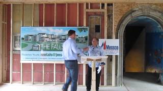 Groundbreaking for The Falls apartment complex in Greenport