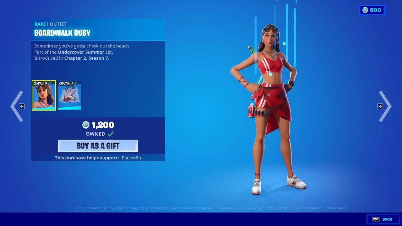 Ruby Fortnite Chapter FORTNITE BOARDWALK RUBY SKIN IS BACK! | June 21st Item Shop Review ...