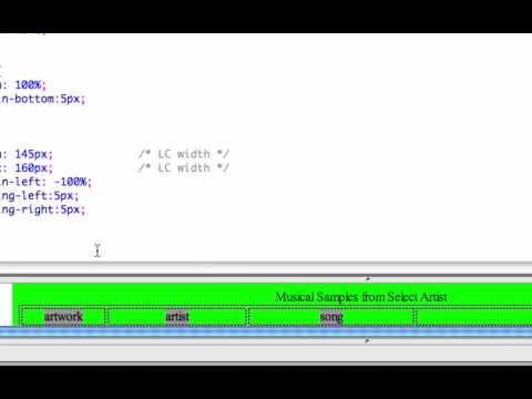 (35/44) Adding Padding of the Left Sidebar of the ALA Holy Grail Layout