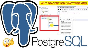 Why pgAgent Jobs Not Working || How To Fix pgAgent Jobs || pgAgent For pgAdmin || PostgreSQL pgAgent