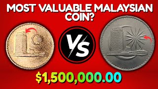 Malaysia 1 Sen vs 1 Ringgit – Rare Coin Comparison!
