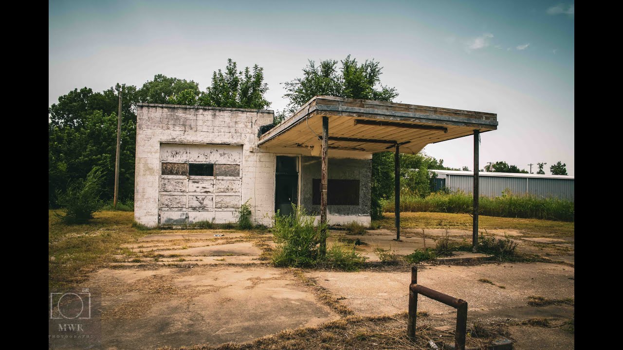 Abandoned Gas Station in Afton Oklahoma on Route 66 YouTube