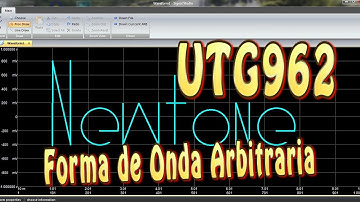 UNI-T UTG962 UTG932 Software ARB Function Generator Generador de Funciones Arbitrarias