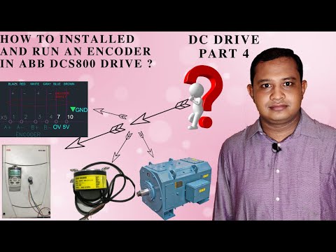 HOW TO INSTALLED AND RUN AN ENCODER IN ABB DCS800 DRIVE? DC DRIVE! PART 4!