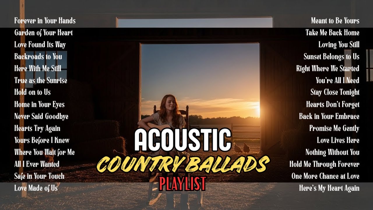 Golden Country Dreams – Tender, Honest & True Relaxing Acoustic Guitar