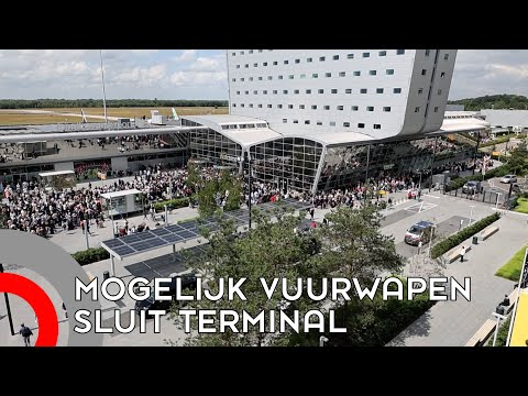 Terminal afgesloten wegens mogelijk vuurwapen; vluchten geannuleerd