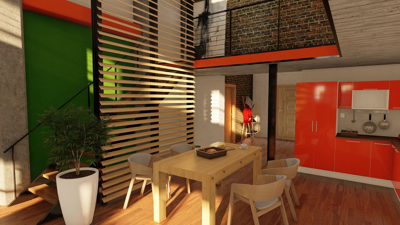 Lumion 8 - Loft - animation - YouTube