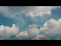 Magic sky - over 3.5 hours sky recording - visual experience - blue sky - white clouds