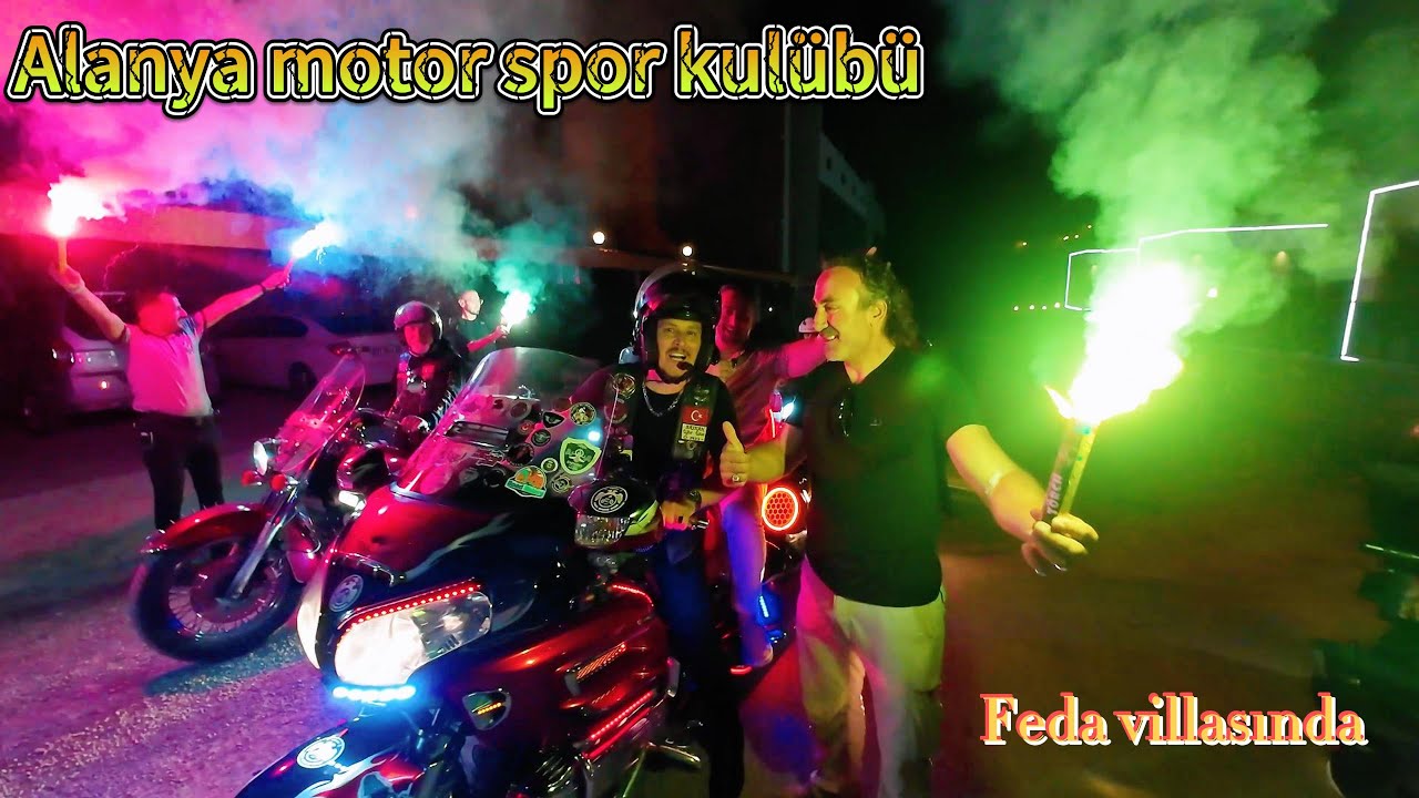 Alanya motor kulübü ile birlikte gezi
