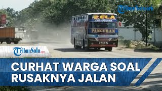 Curhat Warga Sumberlawang Sragen soal Rusaknya Jalan Solo-Purwodadi, Jalan Sulit Dilewati screenshot 4