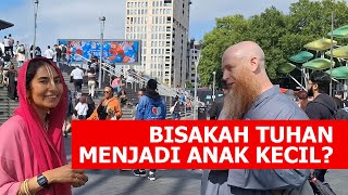 Wanita Hindu Bingung, Ketika Muslim Menjelaskan Pria Ini Datang Membubarkan Diskusi