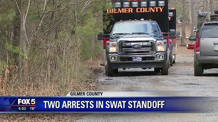 Two arrested after SWAT standoff in Gilmer County