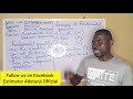 Physical Quantities. Fundamental and Derived Quantities. So Easy With @EstimatorAdetunjiEduconsult