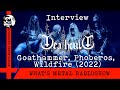 Capture de la vidéo Interview Deathcult (German) (Goathammer, Phoberos, Wildfire) 2022 - Todesstahl Aus Dunklen Träumen