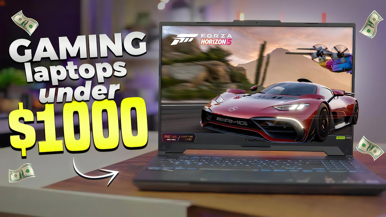 Best GAMING Laptops Under $1000 in 2024!!