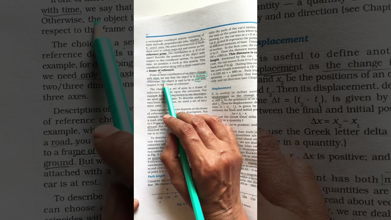 Different between Motion & Rest of an Object ll physics ll Class 11.     ll ch-3